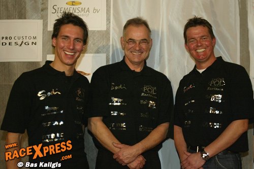 Professionele teampresentatie Van der Pol Kartracing 2008